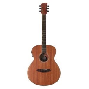 Violão Elétrico Quartzo 40" - Tampo Sólido Em Mahogany - Fosco - Eq 4 Bandas - Vgaq1954N40