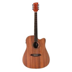 Violão Elétrico Safira 41" - Tampo Em Zebra - Eq 4 Bandas - Fosco - Vsz1954N41Z