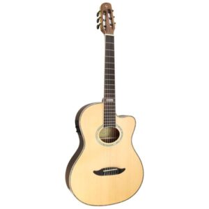 Violao Eletrico Nylon Gnf3 Ceq Ns