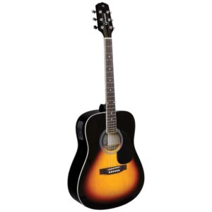 Violao Eletrico Aco Gd1 Eq Vsbs Sunburst Satin
